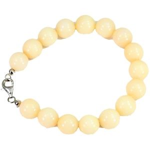 Peach Agate Bracelet